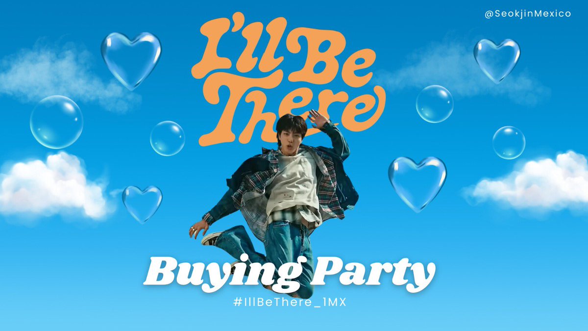 SeokjinMexico's tweet photo. 🤘🏻 I'LL BE THERE | Buying Party 🎸
Es hora de volver 🔥 a comprar I'LL BE THERE en iTunes MX 🇲🇽 para mantener la canción en su trono 👑
Si aun no compras IBT en itunes, únetenos y compra ahora mismo, comparte tu ss de compra junto a los htx ⬇️
#IllBeThere_1MX #TeamHAPPY
#IllBeThere #Jin_happy
@BTS_twt