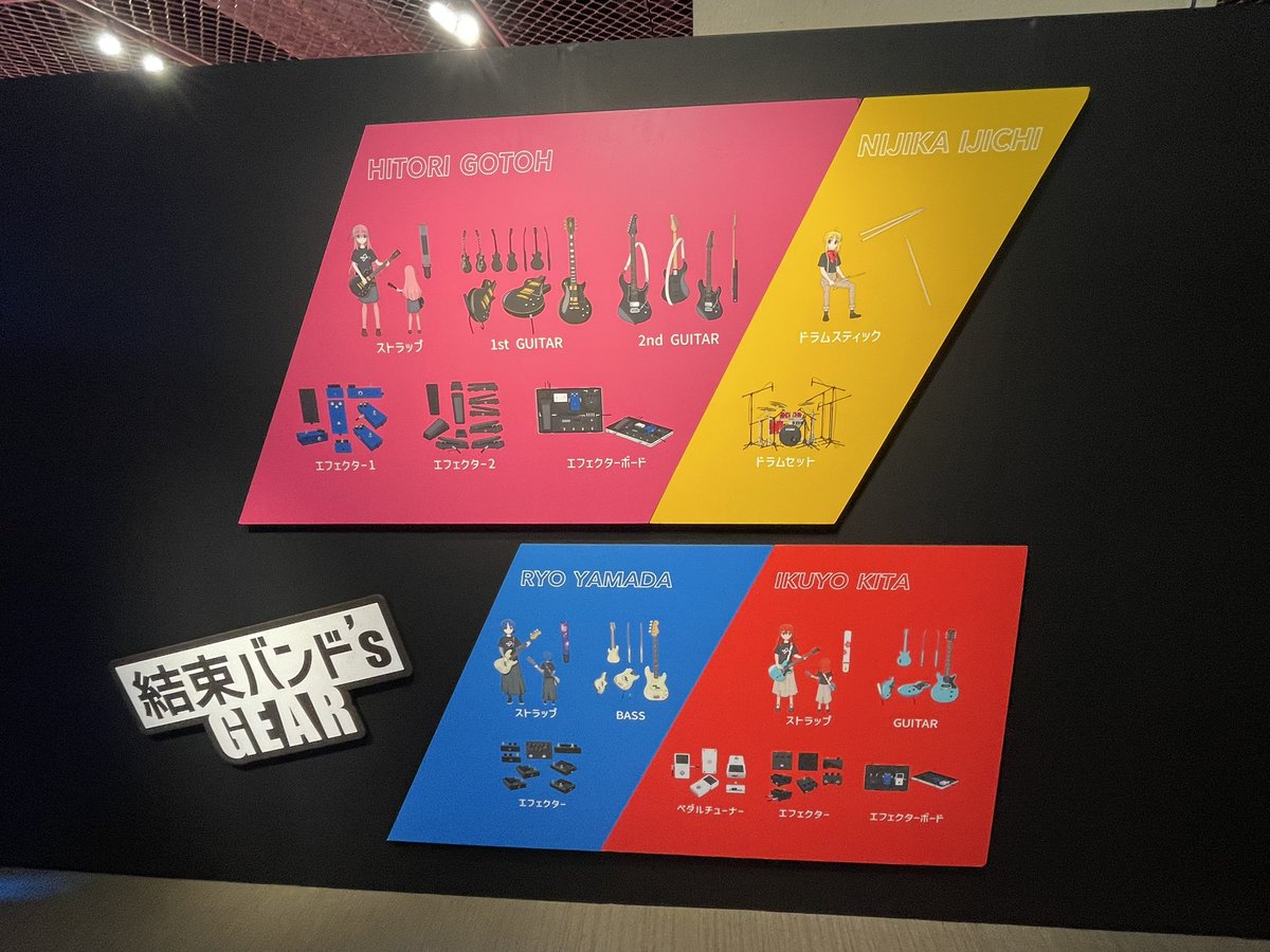 kkfs1993's tweet photo. ぼっちざろっく展in大阪ナウ❗️
＃ぼっちざろっく https://t.co/IgUpik9YB7