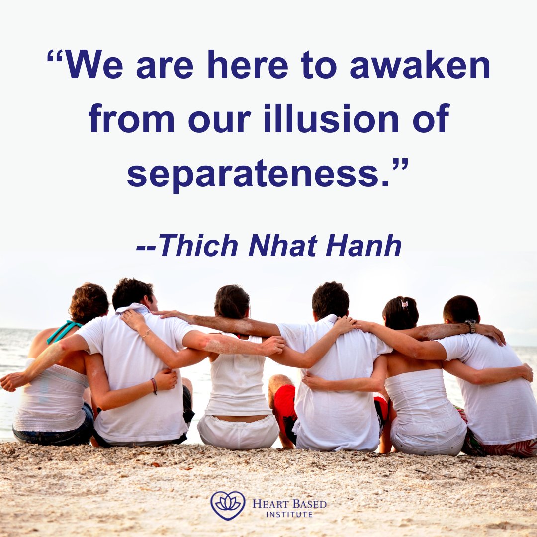 HeartBased's tweet image. What separates us is an illusion 😊