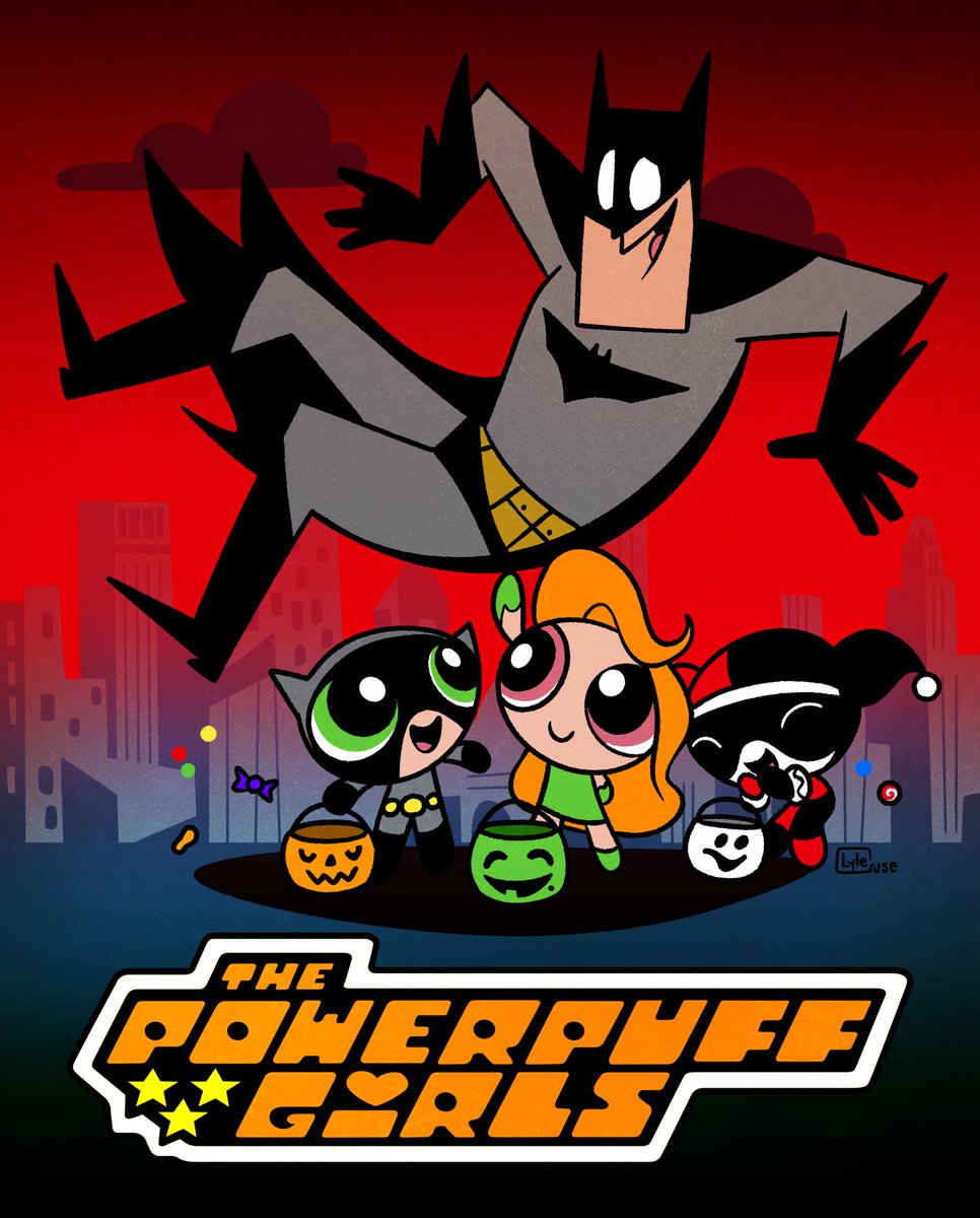 Lyle_Cruse's tweet image. Looks like the girls chose Gotham Sirens 🚨 🦇 
What are you going as this year? 👻 🎃 

#powerpuffgirls @cartoonnetwork