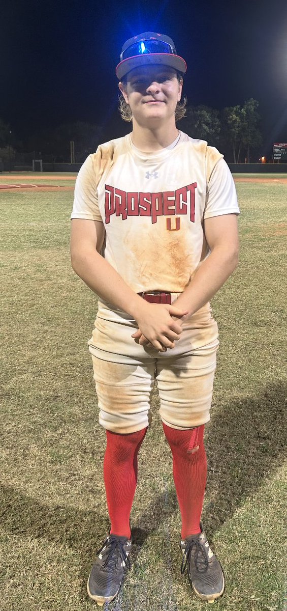 F: <a href="/RecruitMETx/">METx Recruiting</a> 16U 2, <a href="/prospectu_htx/">Prospect U Houston</a> 16U Fisher 2
PoG: <a href="/connorboone22/">Connor Boone</a> 1-3, 3B