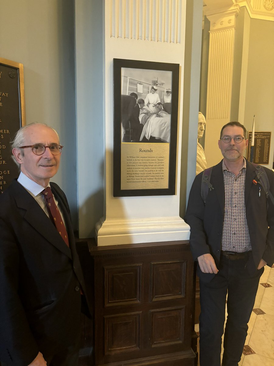 Medicalenglishb's tweet photo. William Osler’s influence is strong in the very best of today’s doctors and surgeons @ManuelPera11 and @davidkopaczmd who seamlessly blend #humanism and #science and are #rolemodels for future generations https://t.co/6HO6eAGb7E