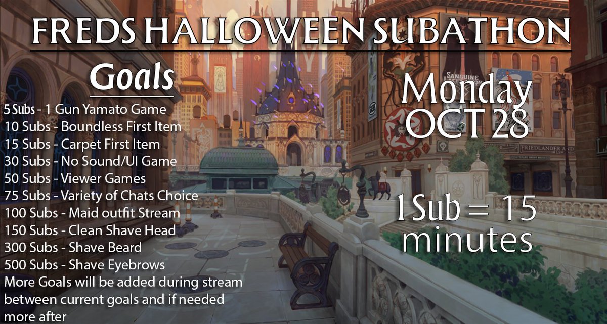 FredTheFinch0's tweet photo. SUBATHON ON MONDAY BE THERE OR BE SQUARE GAMERS https://t.co/el4rQlvLLC