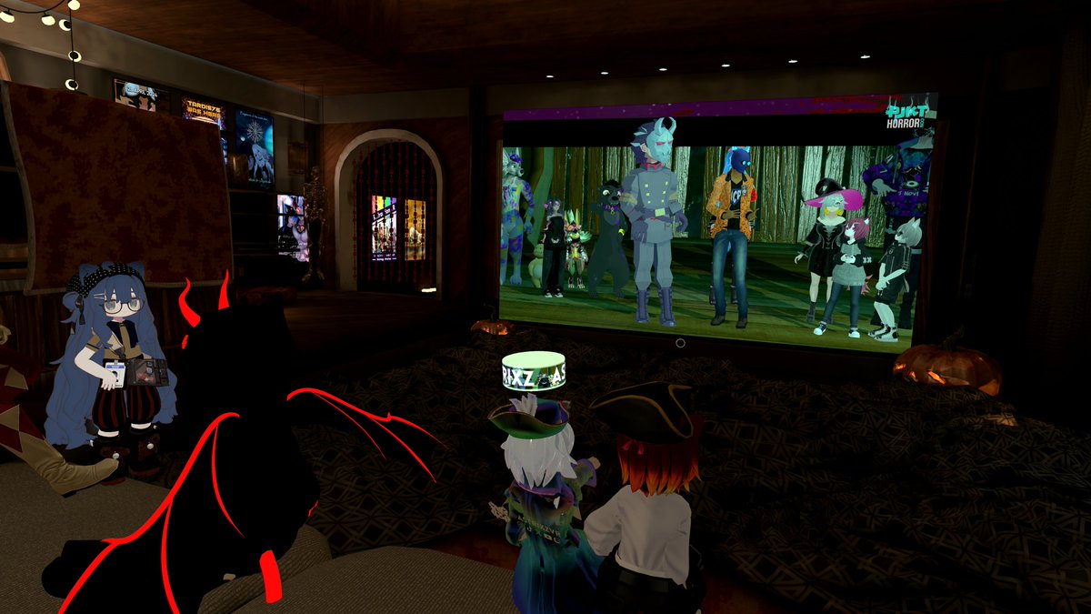 AstrixZVR's tweet photo. Day 1 of @horror_vr went... well?
I'm not sure how to classify my first experience, so you should be the judge of that!
VOD: https://t.co/MRFwpHTwIw
#vrchat #Halloween #HorrorConVR https://t.co/W6MfVintoG