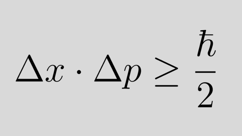 The Heisenberg Uncertainty Principle says that in quantum mechanics, we can't know both the position and momentum of a particle with perfect accuracy at the same time. The more precisely we know one, the less precisely we know the other. ✍️