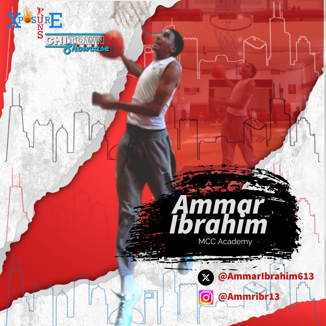 🚨CONFIRMED🚨

Sr. Guard Ammar Ibrahim <a href="/AmmarIbrahim613/">Ammar Ibrahim</a> from Illinois of MCC Academy HS  will be at the 2024 <a href="/chitownshowcase/">Chit🏀wn Sho👑case</a>