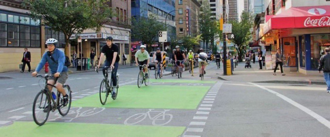 Also, NEVER FORGET that Vancouver’s Downtown Business Association, who were originally AGAINST downtown bike-lanes, later became one of their most vigourous supporters, because of EVIDENCE that bike-lanes are better for downtown business than any street parking they replace.