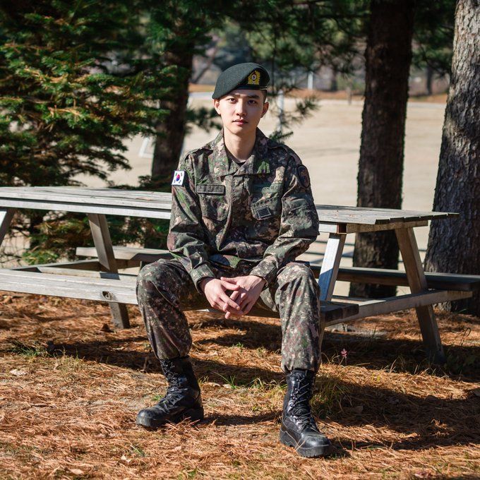 starfess's tweet photo. -star kyungsoo military photo 🫶🏻
https://t.co/Pdw9rW36PX