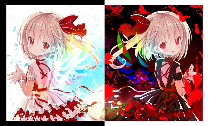 天使と悪魔 #フランドール・スカーレット 