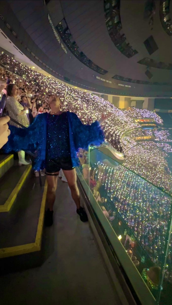 CallMeAdal's tweet photo. The look of a man who jusSst performed the #ReputationTVCountdown at hisSs last Eras Tour Show π₯Ίππ€β¨π @taylornation13 #NOLASTSTheErasTour https://t.co/nkiqyfpISc