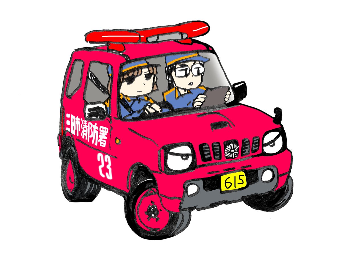 #赤いジムニー
#はたらくジムニー 