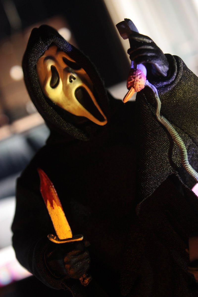 SleepofG's tweet image. "I'm your Sidney now, Ghostface 💋"

#scream #ghostface #FreddyKrueger #Halloween #horror @NECA_TOYS @carebecc @deadmeatjames