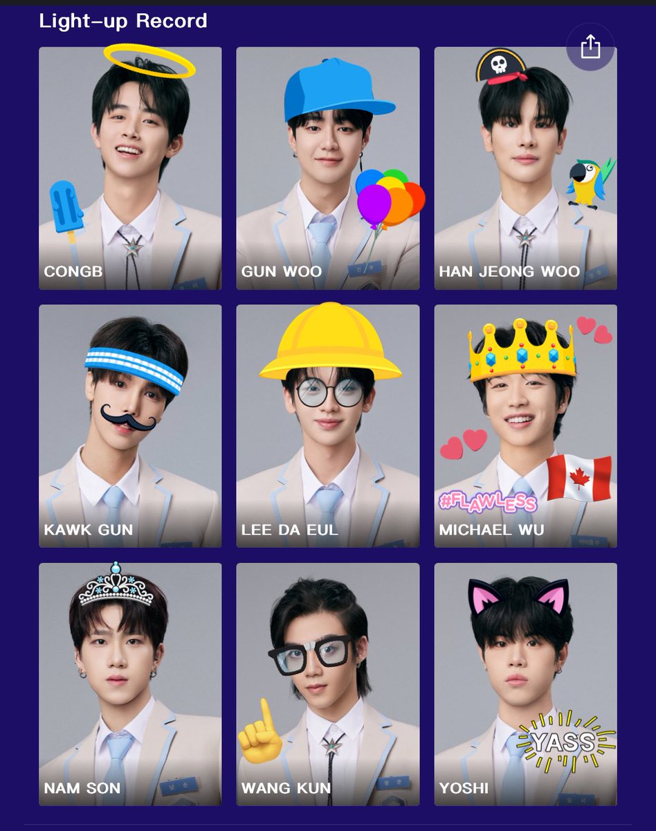 ruiranlvr's tweet photo. heres my starlight boys picks for now #GOMICHAEL https://t.co/YmPenb82WP