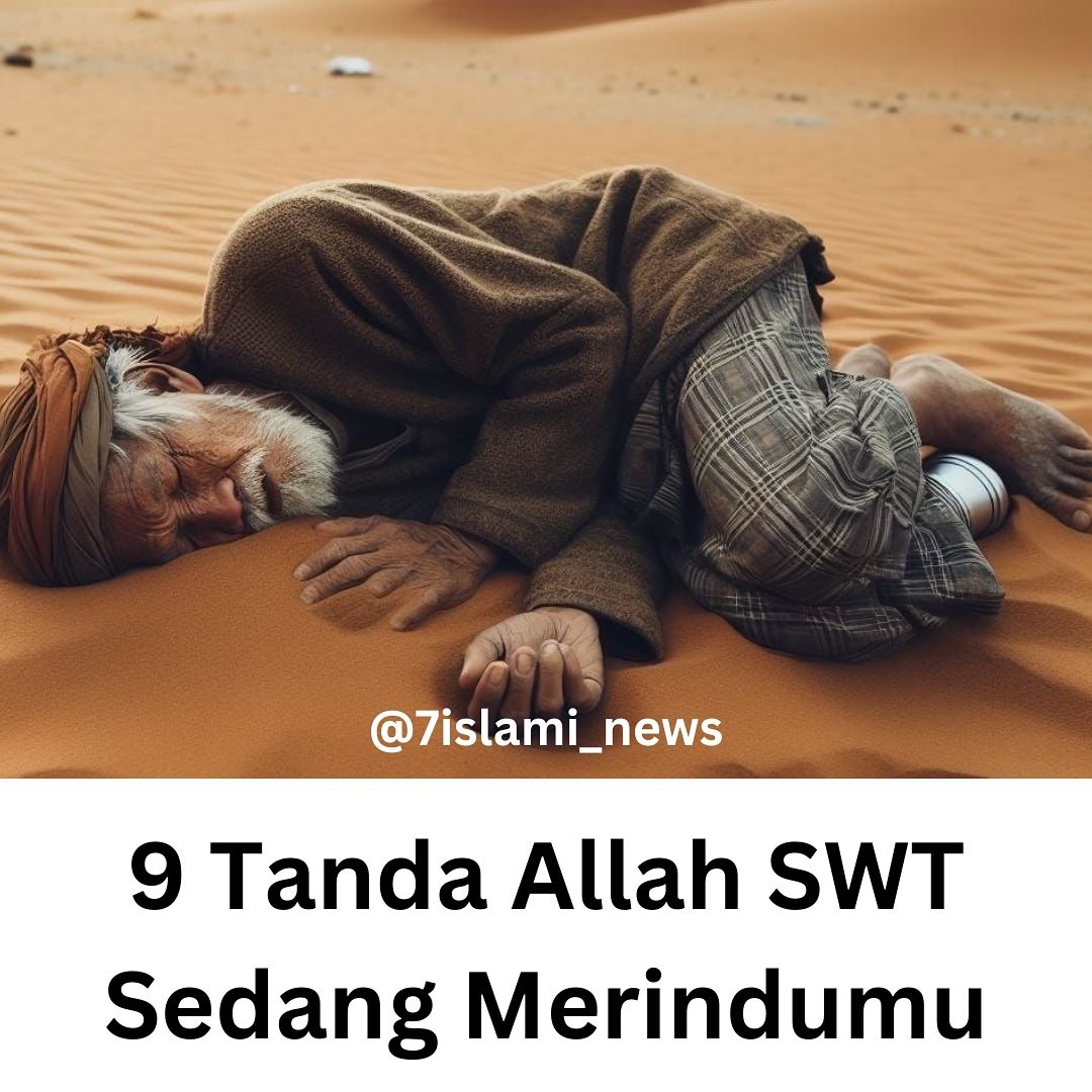 icannn___'s tweet photo. 9 tanda Allah sedang merindukanmu.

A Thread https://t.co/8DBjCzc1s6