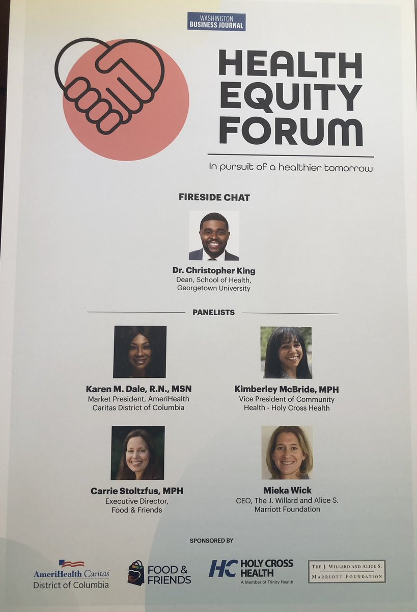 Christopher J. King, PhD, FACHE (@prvniskey) on Twitter photo Much appreciation for <a href="/WBJonline/">Washington Business Journal</a> in creating space for the business community to explore their role in advancing health and well-being for ALL. Much appreciation for <a href="/WBJonline/">Washington Business Journal</a> in creating space for the business community to explore their role in advancing health and well-being for ALL.