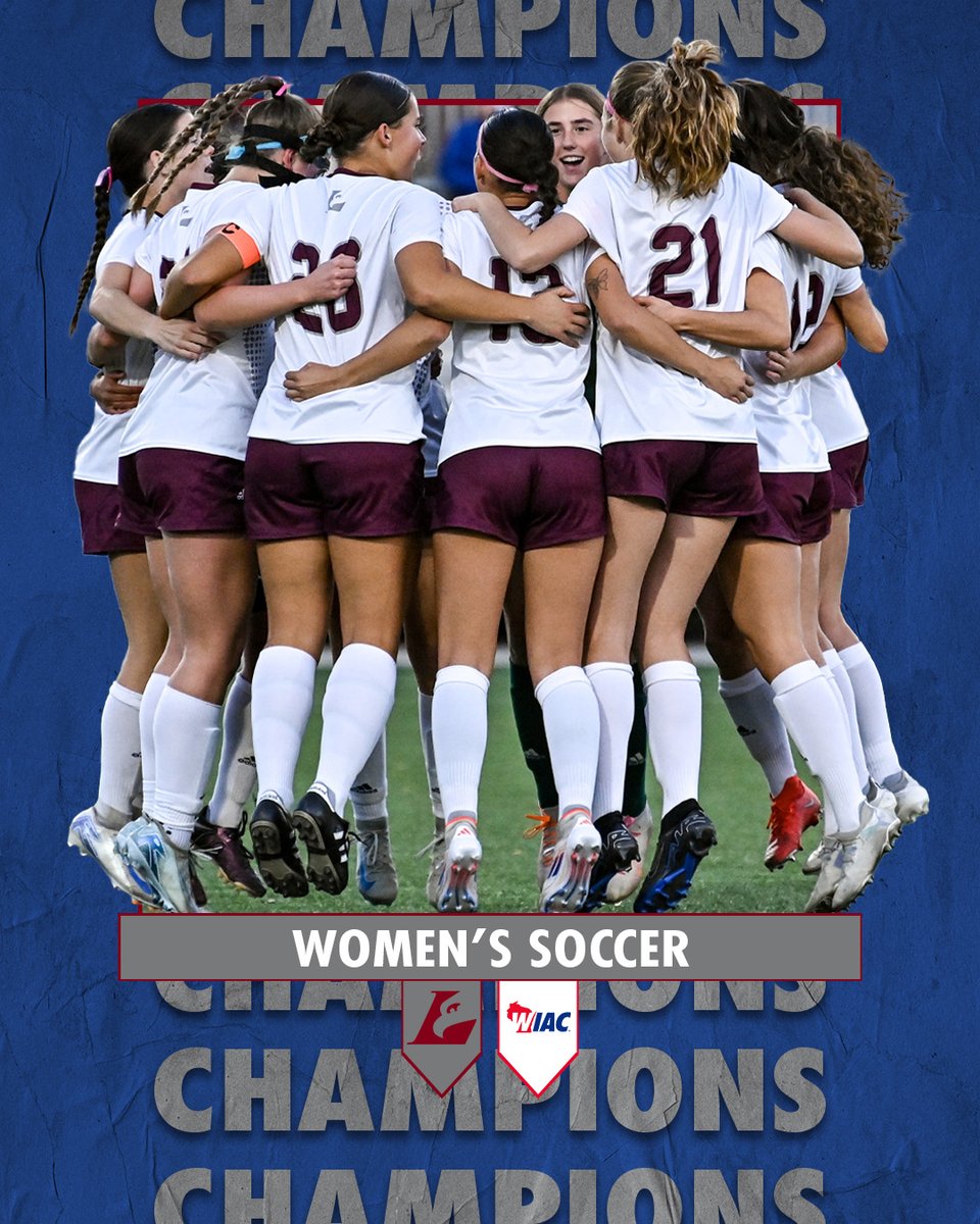 #WIACSOCCER | <a href="/UWLAthletics/">UWL Athletics</a> claims its seventh women's soccer regular season championship in program history!!!  

#ExcellenceInAction 
#d3soc