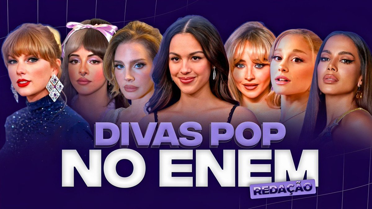 AcervoCharts's tweet photo. Como usar divas pop na redação do Enem e tirar 1000. 🧶 https://t.co/aj4BeeeelO