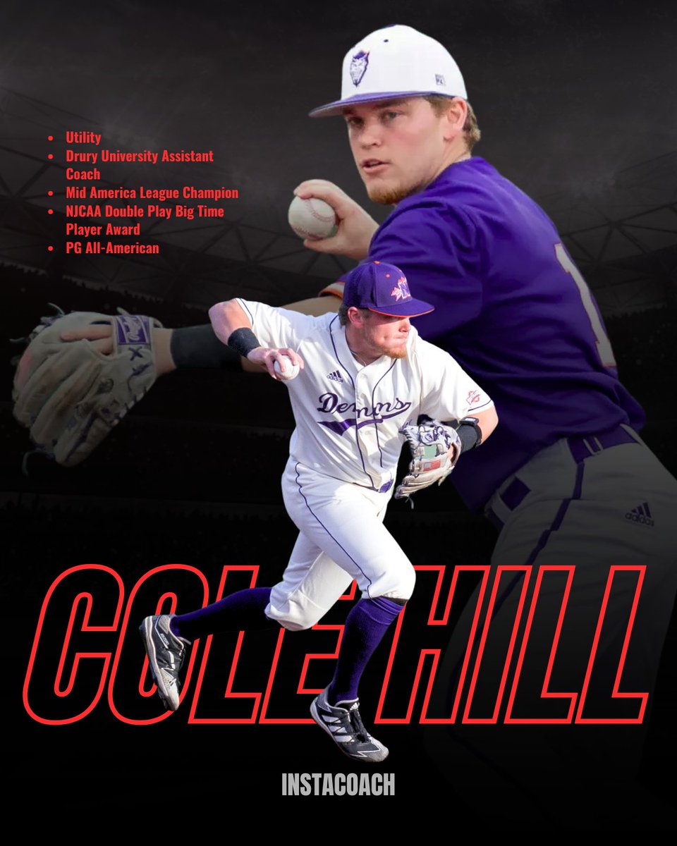 bookinstacoach's tweet image. 🚨#SpringfieldMO Baseball Players: Train 1-1 with Cole Hill to master your hitting and pitching mechanics, elevate your fielding skills, improve your catching technique, and build mental strength!

 📲Download the Instacoach app to connect with Cole and start your training!