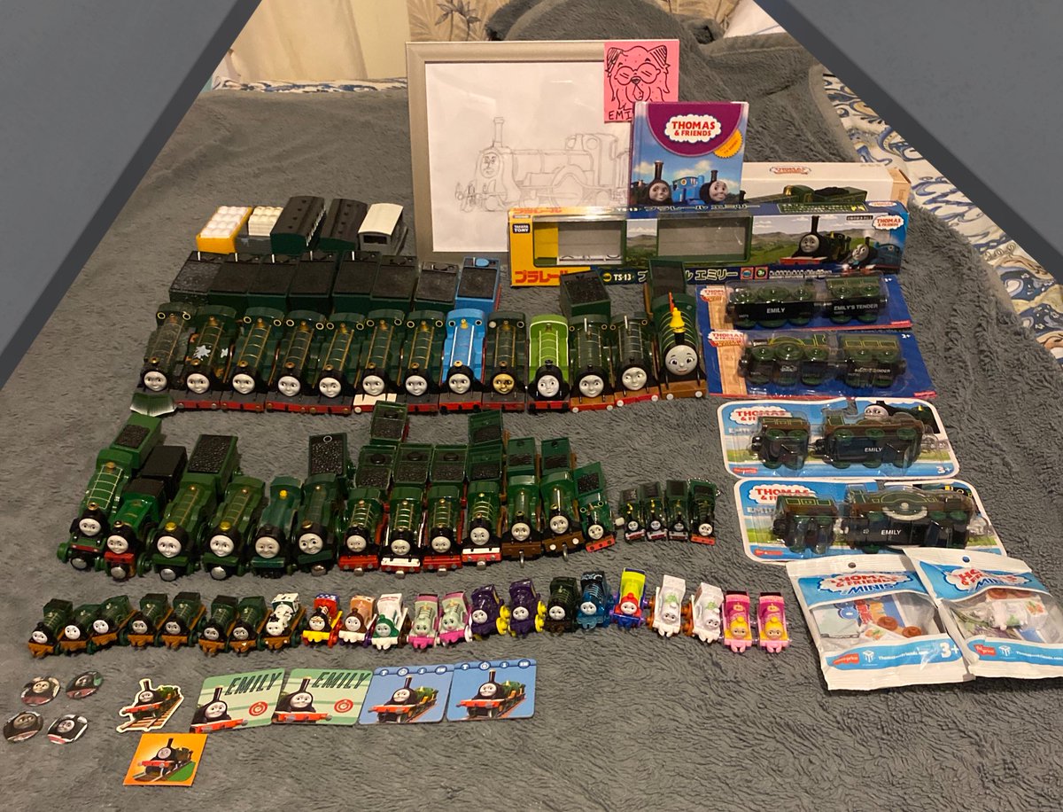 stirlingsingle's tweet photo. My collection of Emily the Stirling Single from Thomas and Friends

Current count (10/27/24): 71
(Dream Items Below) https://t.co/pG5U4TK8xJ