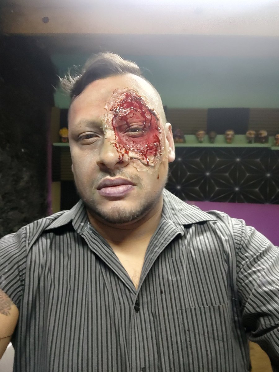 A grabar el especial de halloween