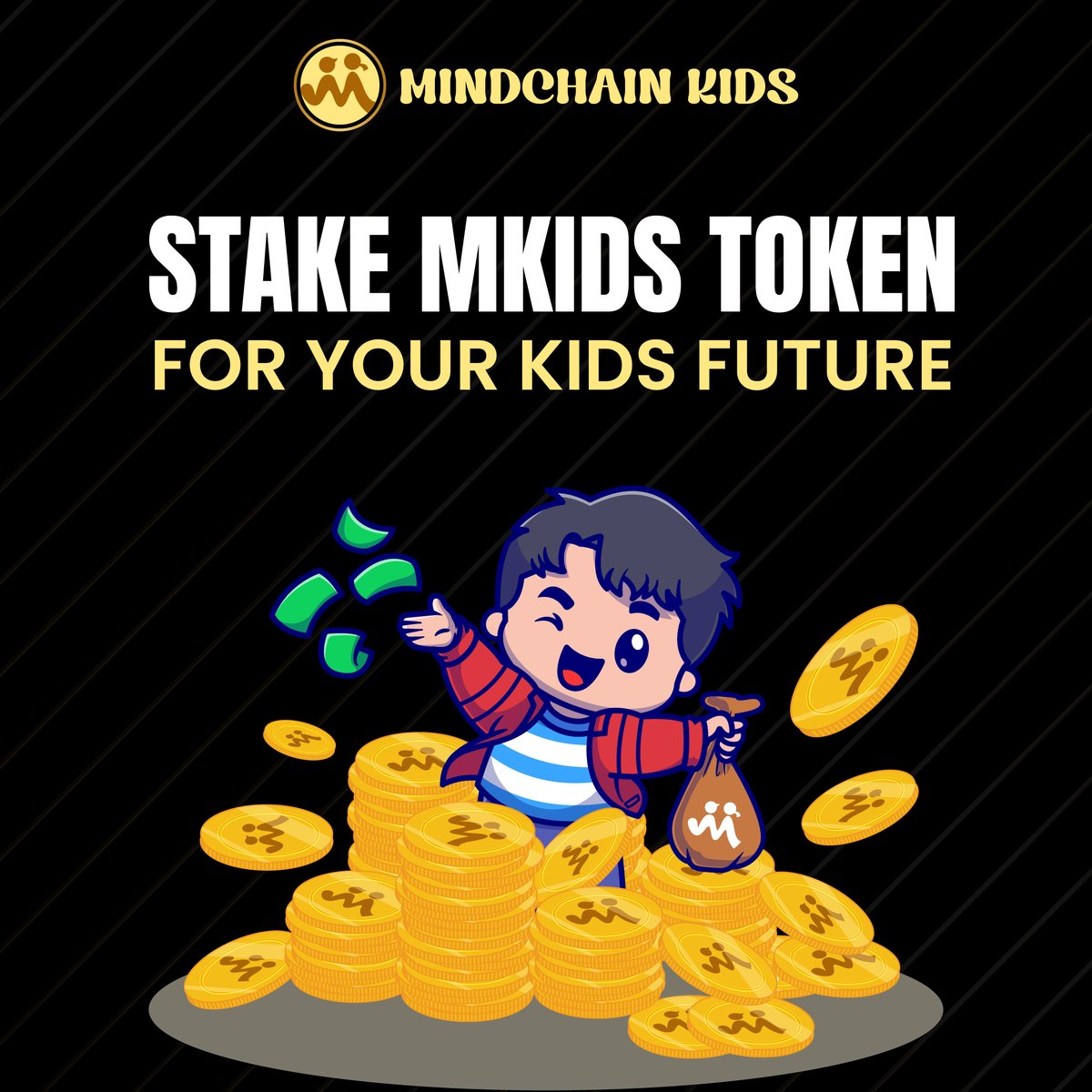 MindChain1's tweet photo. A smart investment now can open up financial security and opportunities for your child's future.🚀
💰Buy token: https://t.co/mdyanZ5PDO
#Mindchain #Kidsprogram #cryptoinvest #MKIDStoken https://t.co/eIAzfJFou1
