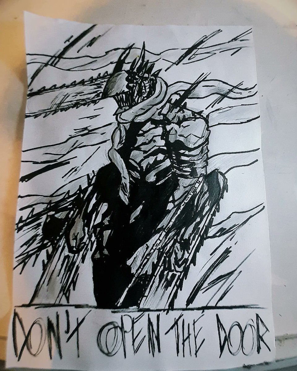 Rique_Abdul's tweet photo. I forgot to post day 21 of inktober, the theme was Beast so I did chainsawman true form

#chainsawman #tatsukifujimoto #halloween2024 #halloweenart #halloween #inktober #inktober2024 #art #drawing #traditionalart #beast #artmoots #arttrade https://t.co/xzMJ3a78tT