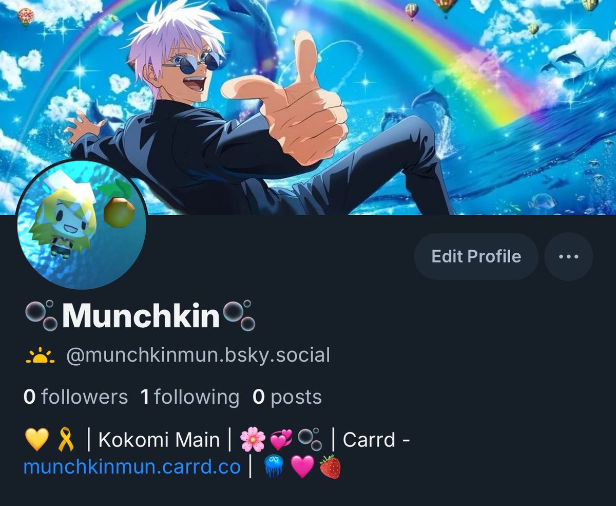 Follow my bluesky just to be safe please even tho I barely post my art anymore ;w;