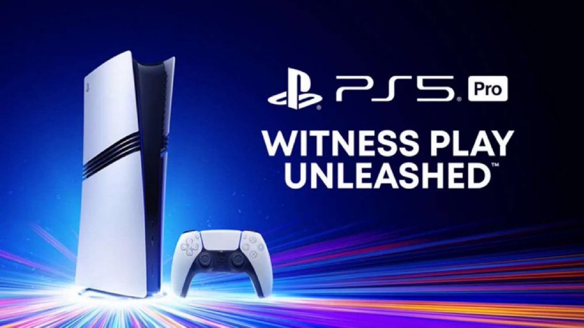 PlayStationCDS's tweet image. Witness play unleashed with the #PS5Pro when it launches in 12 days on November 7. 

#PS5ProCountdown #PlayStationCountdown #CountdownToLaunch #PlayStation5Pro.