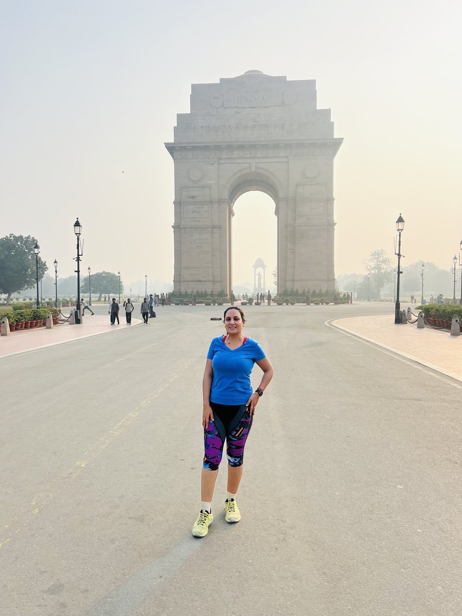 sonalgoelias's tweet photo. The #DelhiMornings 🏃♀️
#HealthIsLife 🦋 https://t.co/1UrvRP2UYM