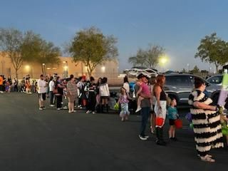 Great community event tonight @combshighschool... Trunk or treat.  Thank you cheer team and student government for all your hard work on the event.   Our schools are our community.  @jocombsusd