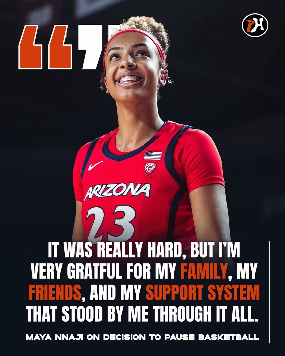 PostHerChill's tweet image. Maya Nnaji chatted with us about her decision to take a break from basketball, The Nnaji Family Foundation, teammates such as Paige Bueckers, her WCBB head-to-head top 25 game picks for week one, and more‼️

🚨 Full interview drops tomorrow at 5pm ET
(LINK IN BIO)