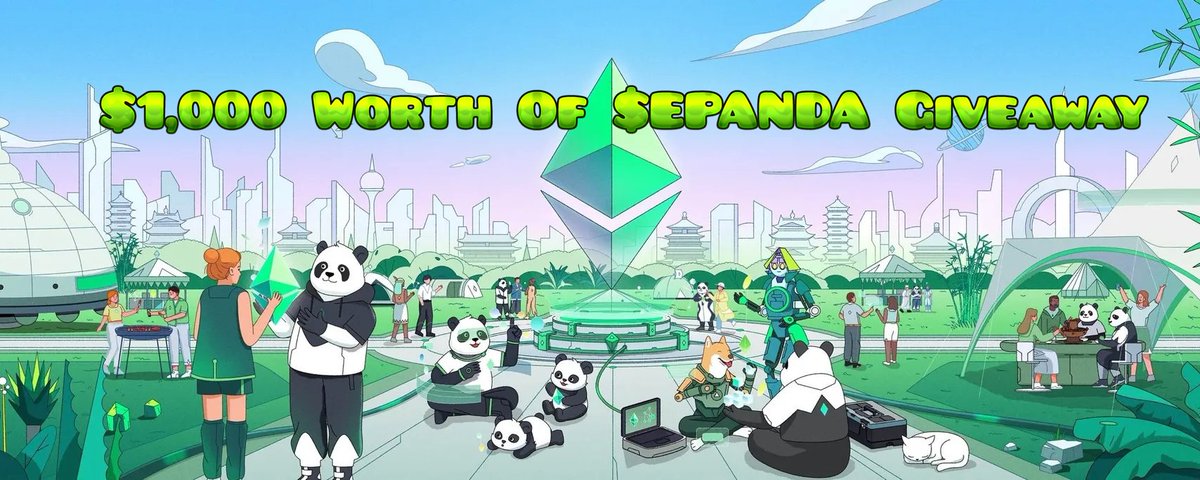 EPandaOfficial's tweet photo. 🎁$1,000 Worth Of $EPANDA Giveaway!

⚪️Rules: 

⎻Like 
⎻RT
⎻Follow
⎻Tag 3 Friends

⭐️Drop Ethereum Wallets ⬇️

❌Ends in 48 hours. https://t.co/jzdrVV2DwR