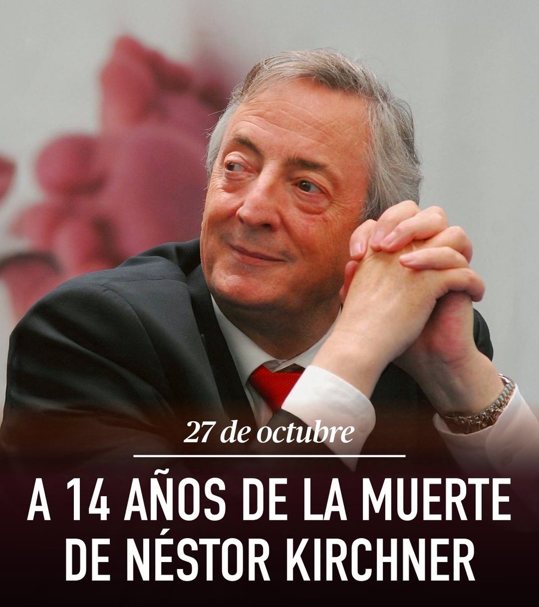 Denise2704's tweet photo. "Salten la tranquera, los cercos, y den una demostración de conciencia popular. No se queden esperando un milagro. Luchen. Porque vienen por sus sueños y por el futuro de la Patria”.
Néstor Kirchner https://t.co/XNjwJ0nQeU