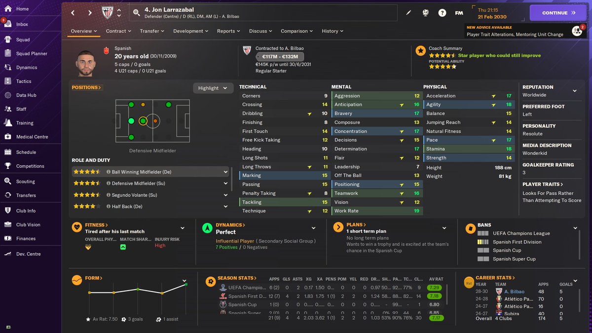 afzalium's tweet photo. Mengakhiri FM malam minggu dengan hattrick wonderkid dari posisi segundo volante 🥳 @id_fm https://t.co/leobulTbvw