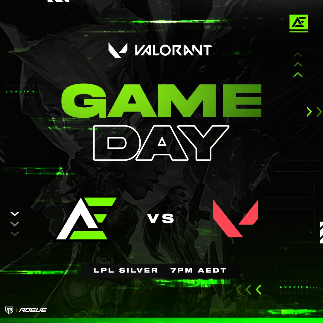 XFILGAMING's tweet image. [AE VALORANT]

Round 3 of the LPL Silver Pathfinder League

🆚#Estio
⏲7PM AEDT

Good luck to our boys tonight!!
#AscendingLimits | #VALORANT