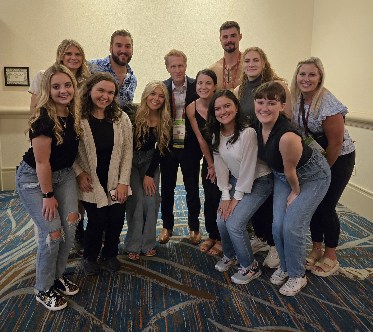 UK students past &amp; present at AAOMPT Annual Conference in Orlando