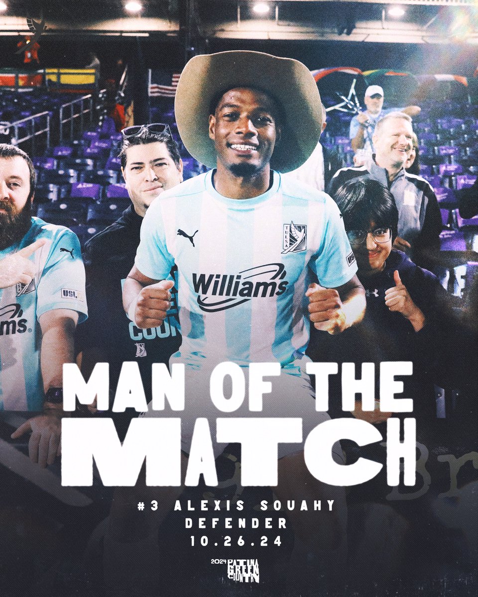 Mr. Souahy is tonight's Man of the Match 🤩

#ForTulsa | #PatinaGreenCountry