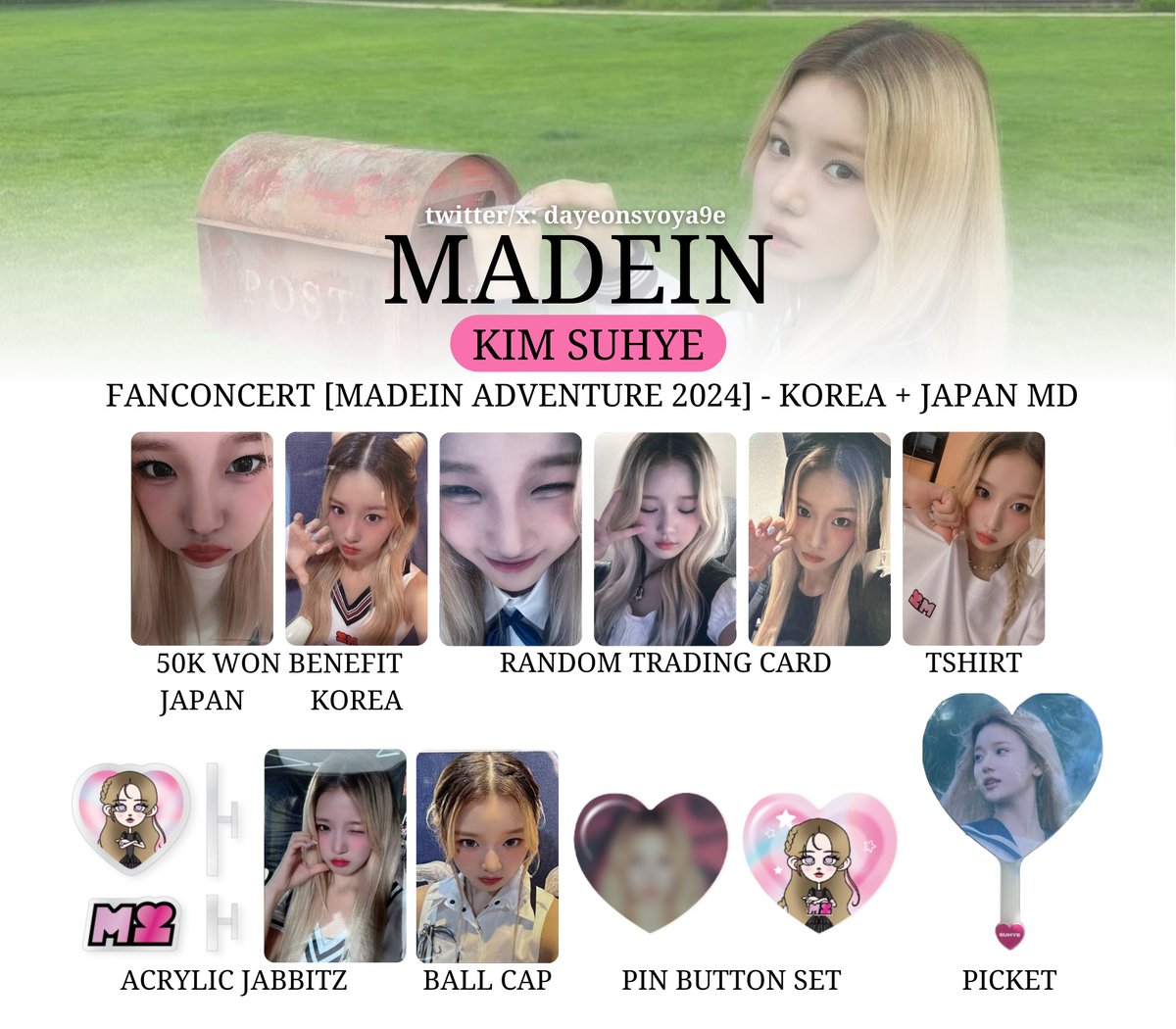 MADEIN ADVENTURE 2024] #MASHIRO #MIU #SUHYE #YESEO #메이딘