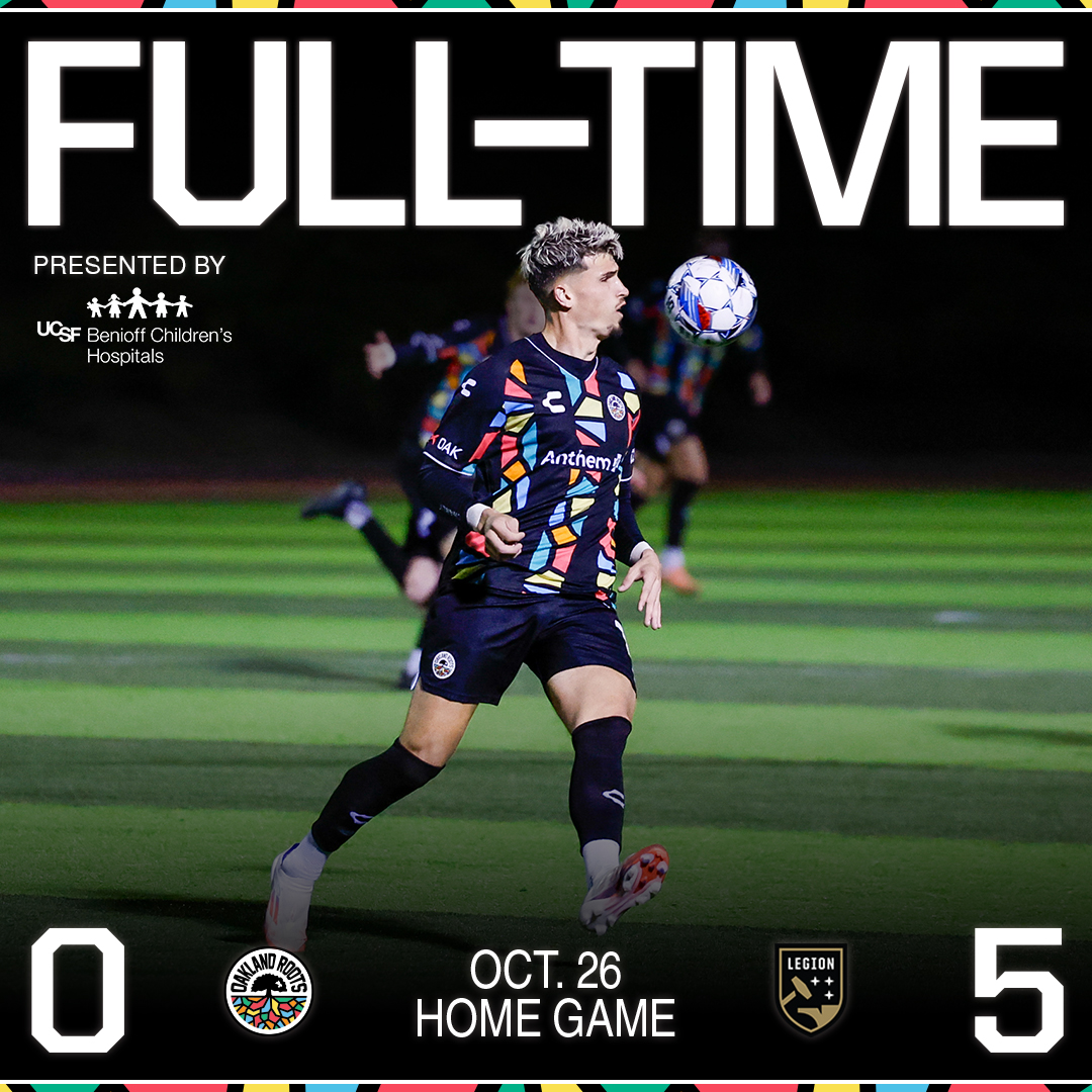 oaklandrootssc's tweet photo. Full-time.
Thank you for rocking with us at @EastBayPioneers all season long.
Next, playoffs.
#OAKvBHM | #KnowYourRoots