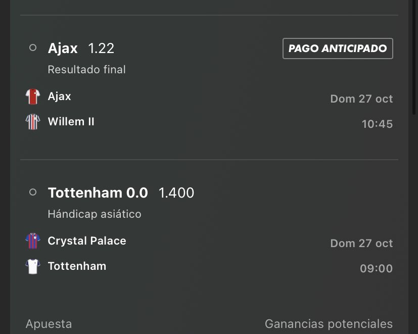 Si mañana ganan todos los favoritos sorteo $1,200 pesos entre RTs 🔁 de este post. Si o que? 🥠