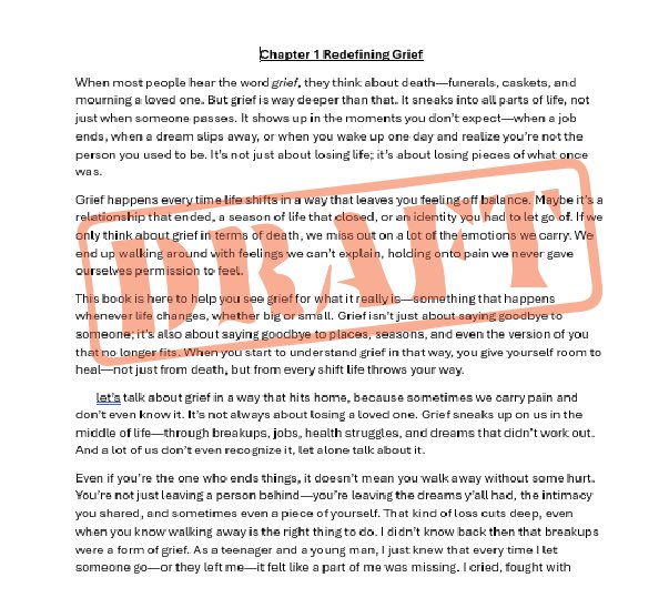 Clarity Beyond Chaos is a guide to understanding grief in all its forms, offering tools for finding healing, embracing vulnerability, and navigating life's transitions with purpose. 

#healavenue #poeticproperties #peacefullyflawed