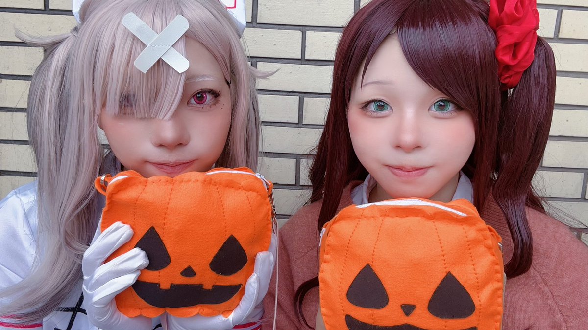 久しぶりのコス

 作ってくれたかぼちゃ持ってます(ｵｿﾛ)