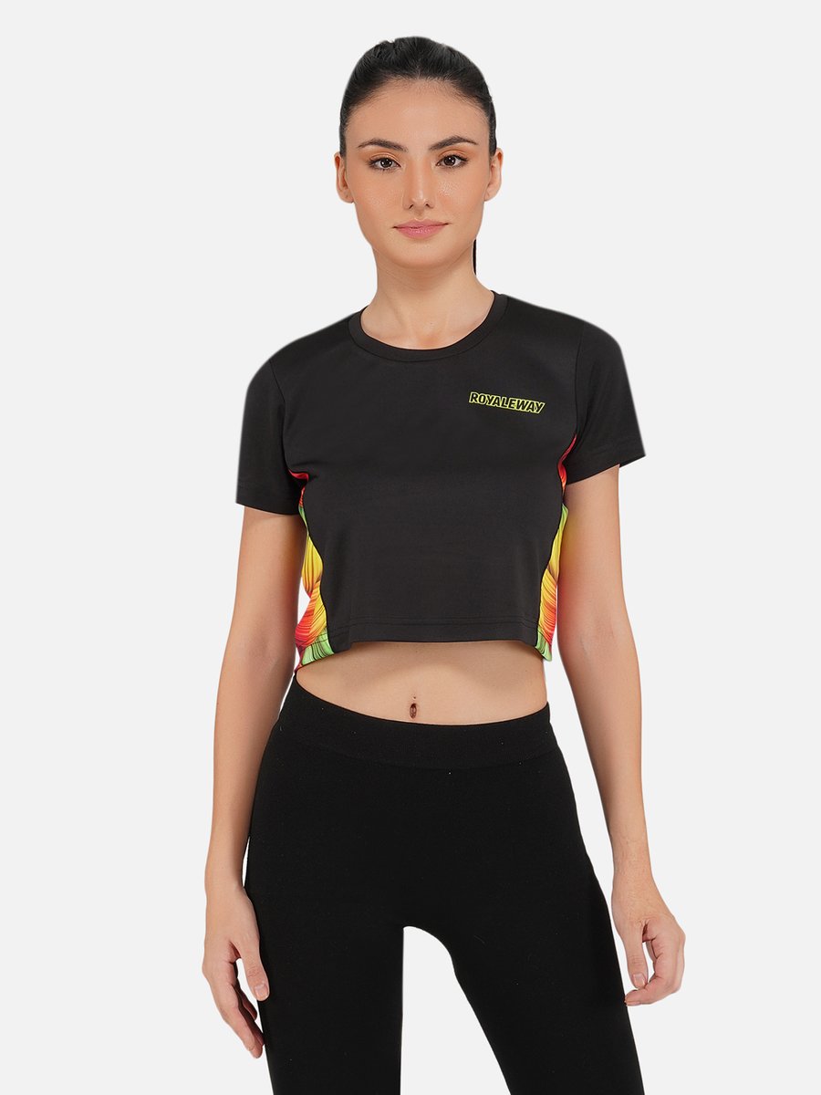 royaleway's tweet photo. DriDOT Crop Top T Shirt Apparel Long Back Black Multi Color Women RWW2030

https://t.co/LFRtchv8wu

Black and Multi color

Casual and Sports wear

Relax Fit ( Loose Measurement )
Round ( Crew ) Neck
Half Sleeve

#RW #fashion #comfort #style #croptop #women #black #multicolour https://t.co/ctPO4DFjye