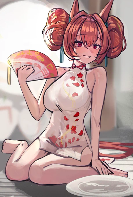 #ウマ娘 チーパオダイワスカーレット 