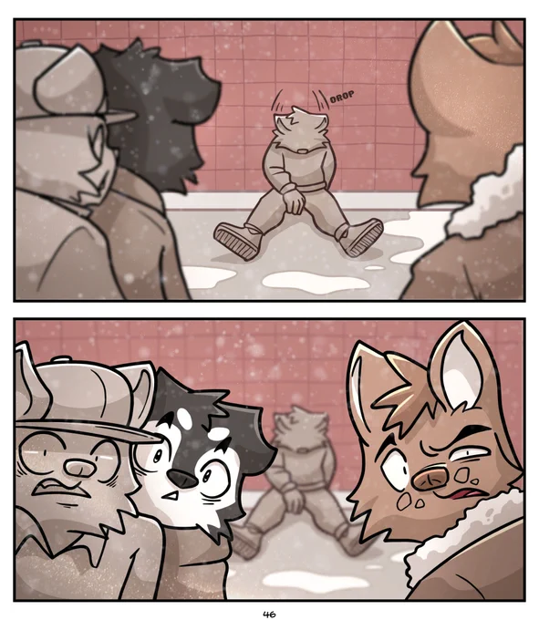🔵WINTER BLUE🔵 
✨PAGE 46 and PAGE 47✨ 
Big reveal 😳 