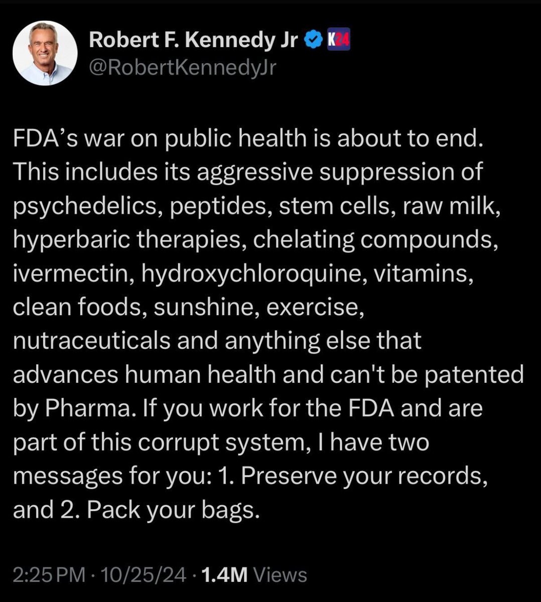 Vote like your life depends on it because this idiot will be in charge of your health.