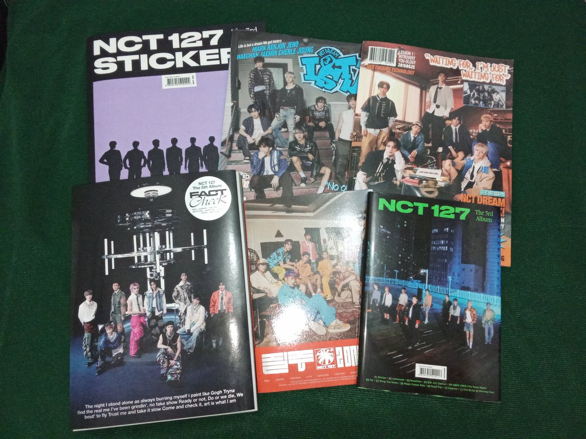 hoon1over's tweet photo. wts lfb

nct 127 and nct dream unsealed albums - check alt for prices + lsf
— ❌ if sensitive

dm or reply to claim ✨

PAYO ONLY
📍rizal
gcash
j&amp;t, flash express

# nct 127 nct dream album sticker pb sticky fact check chandelier 2 baddies istj introvert extrovert chenle jeno https://t.co/CEqqJ3BQbA