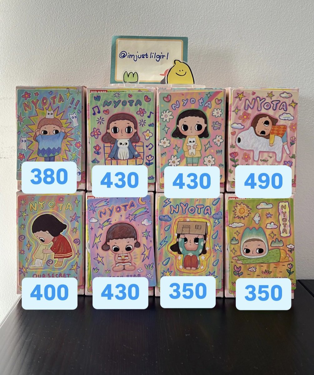 imjustlilgirl's tweet photo. ส่งต่อ น้องๆ Nyota
ราคารวมส่ง 💕
เช็กการ์ด ไม่แกะซองค่ะ 🙏🏻
#ตลาดนัดกล่องสุ่ม #ตลาดนัดpopmart #ตลาดนัดarttoy #เนียวตะ #ตลาดนัดNyota #ตลาดนัดเนียวตะ #กล่องสุ่มpopmart #ของแท้ #ป๊อบมาร์ท #ต #อุ้มแมว #Kittyhug #กอดแมว #loststar #daze #warmsunlight #ลิตเติ้ลพร้อมส่ง https://t.co/vYWyEMo94K