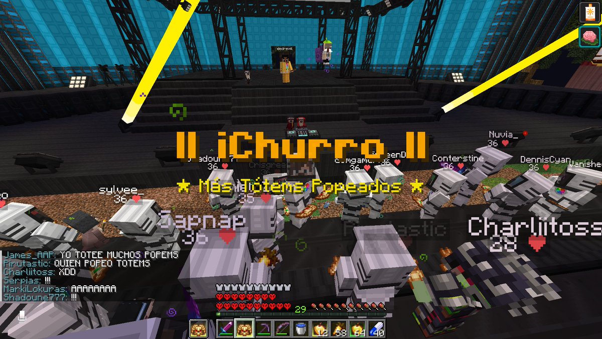 iChurrox's tweet photo. 31 Días de @dedsafio Minecraft 3, fue una locura toda la serie semejante proyecto se aventaron @dedreviil y @EufoniaStudio y a mi novia @MonyWTF que me estuvo apoyando en todo este mes.
Toda la serie estuvo de huevos me encanto todo 10/10, gracias a @WestCOL por confiarme a su gente y gracias a todos los que me apoyaron estos días, también agraceder a todos los streamers que compraron cosas por bits ya que igual en el juego no tenían algo que ofrecer, ayude bastante al equipo también en lo que pude y nos llevamos premio top 3 a mas totems popeados con 53 + los 40 que vendí y mucho mas, gracias a todos por todo seguimos con mas series, eventos y mas contenido! ♥️

Siempre @EufoniaStudio y @AleIVCR nunca decepcionando muy buen trabajo todos! 👏