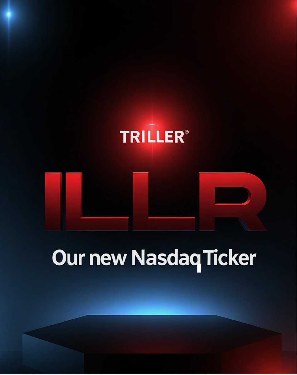 GoodStock420's tweet photo. 👉 https://t.co/ADHrXgyXAr
#TrillerGroup $ILLR has introduced #KevinMcGurn as its latest CEO

@jctb1 @triller @jctb1 @triller_IR #talkcapabilities #AllGreaterTogether $ZCAR $PHUN $ELAB $SAG $ARBB $NCRA $DOGZ $MNPR $UAVS $UPXI $PCT $SGBX $LINK https://t.co/P7zjk2bX6u